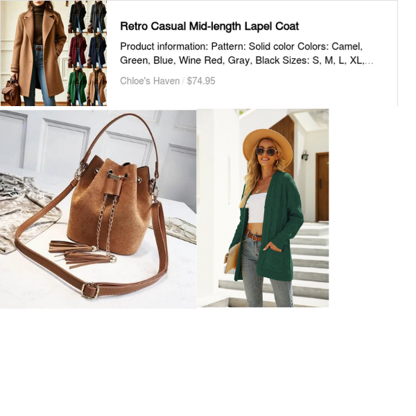Women's Casual Blazer & Trousers Set