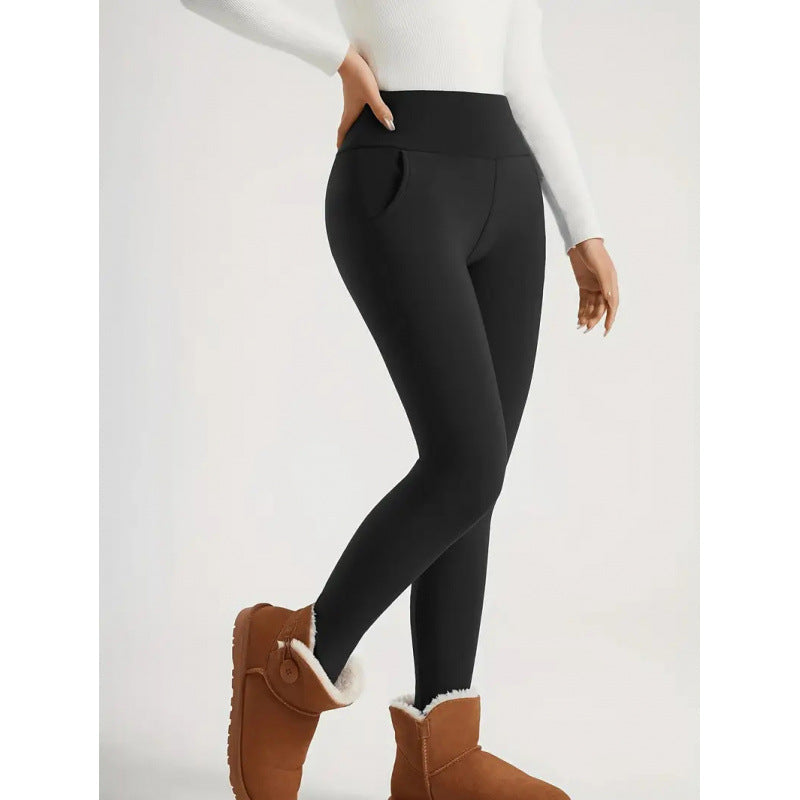 High Waist Fleece-Lined Leggings