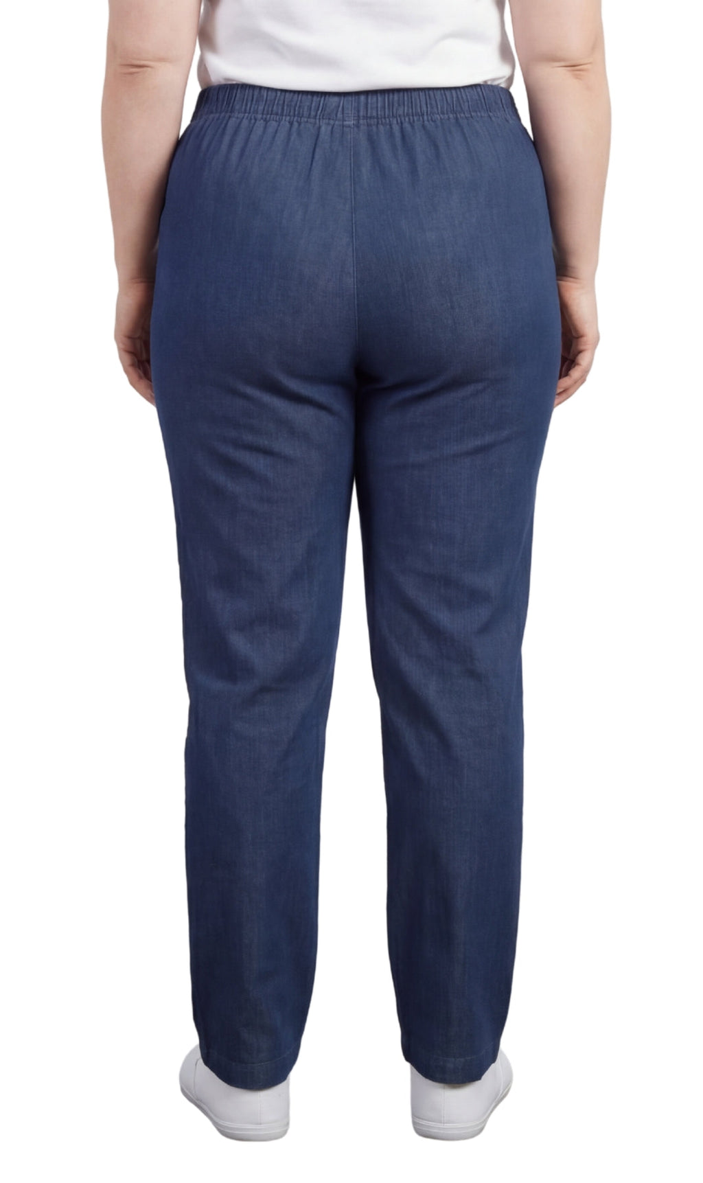 Lightweight Pull-On Denim Jeans