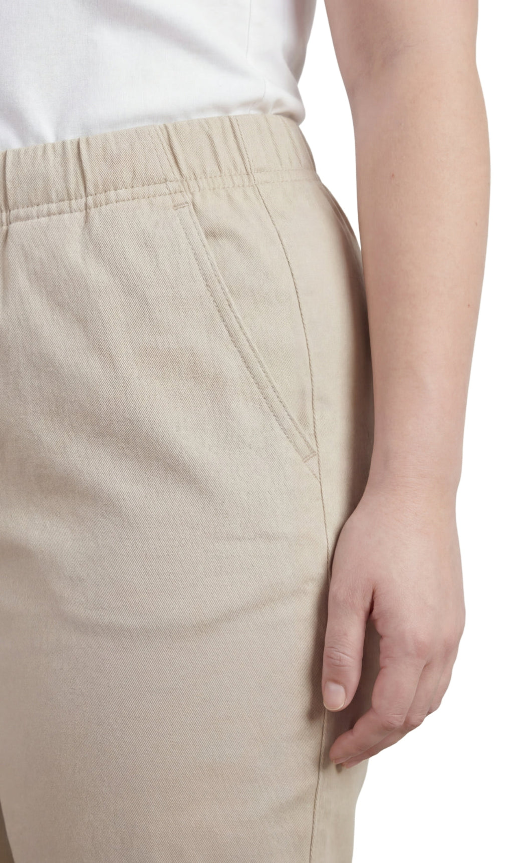 Lightweight Pull-On Denim Jeans