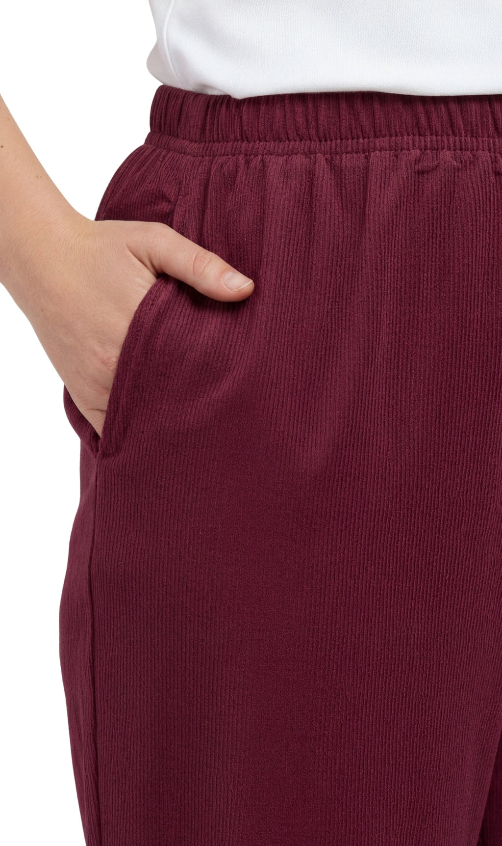 Pull-On Corduroy Pants
