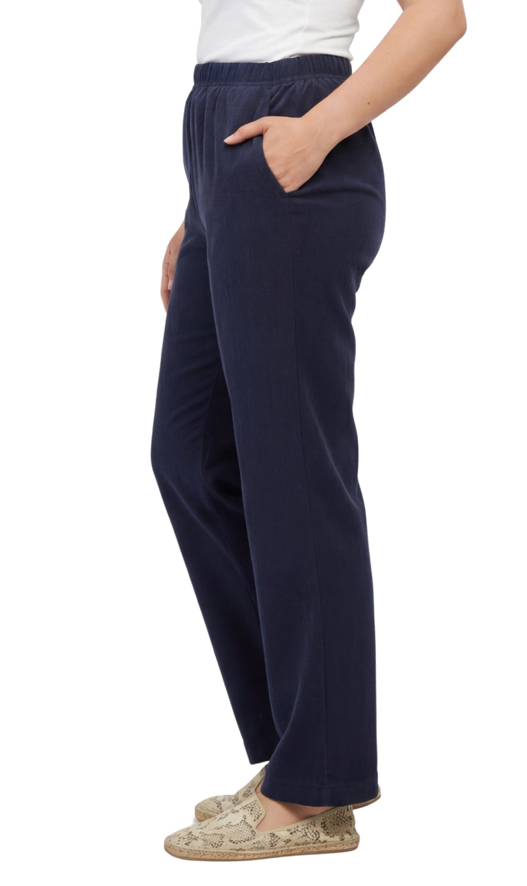 Pull-On Corduroy Pants