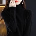 Women's Ribbed Knit Turtleneck Sweater