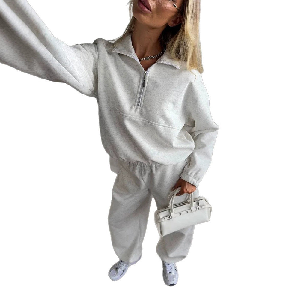 Women's Lined Sweatshirt & Pants Set