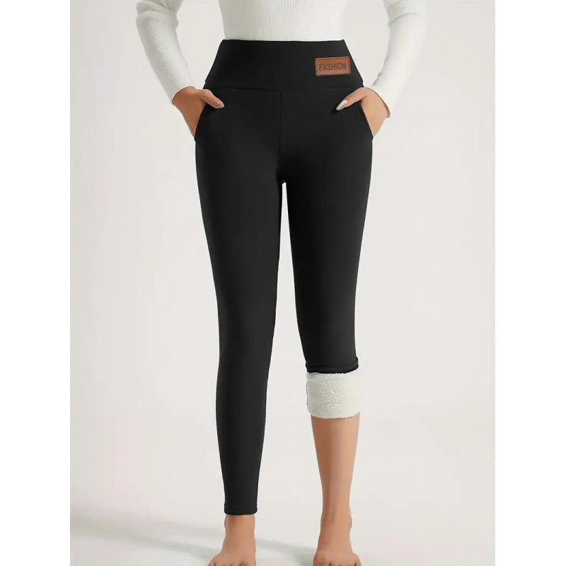 High Waist Fleece-Lined Leggings