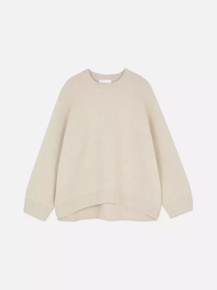 Loose Knit O-Neck Sweater