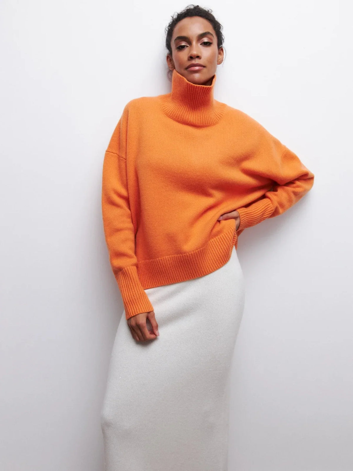Loose Knit O-Neck Sweater