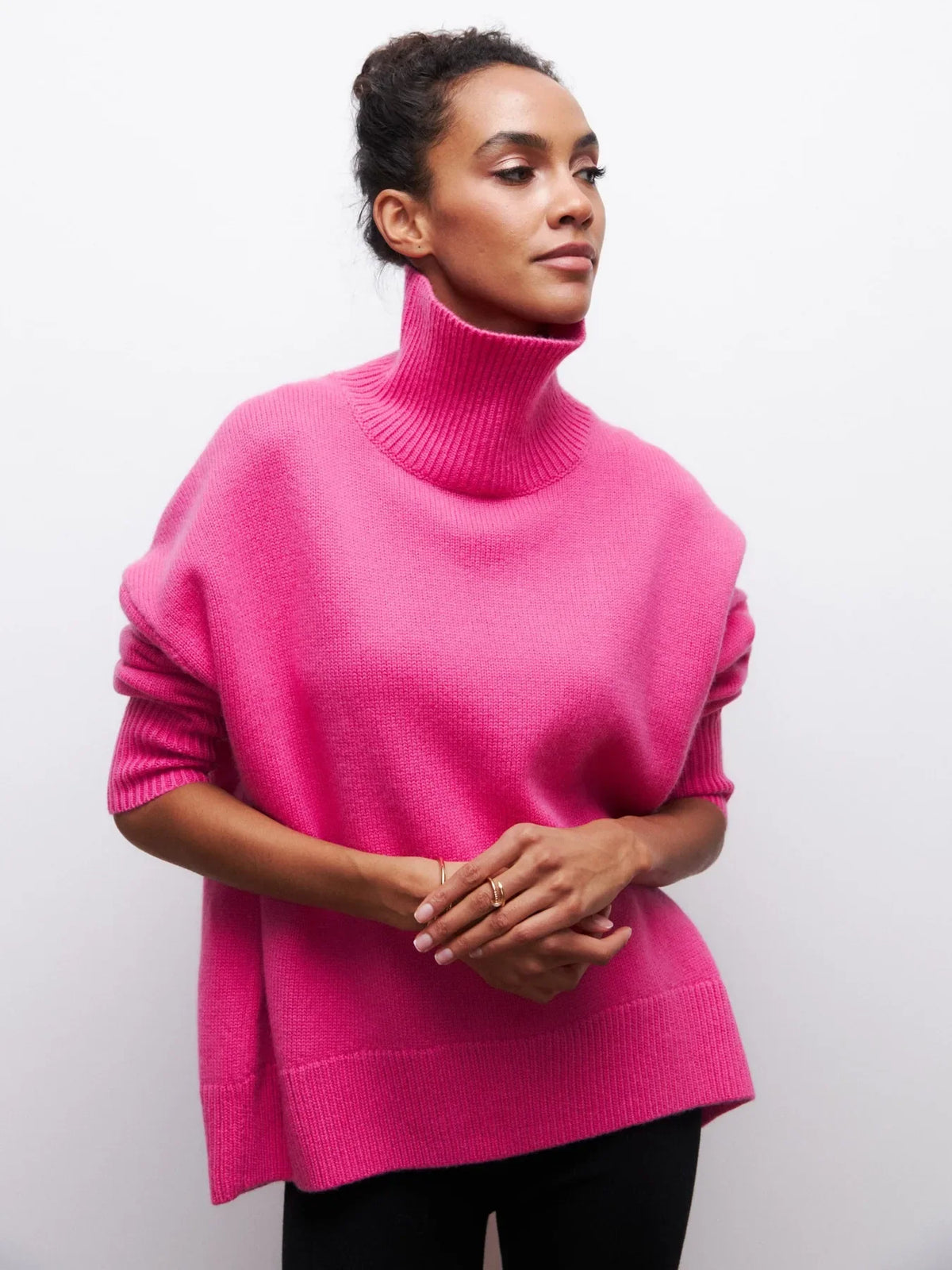 Loose Knit O-Neck Sweater
