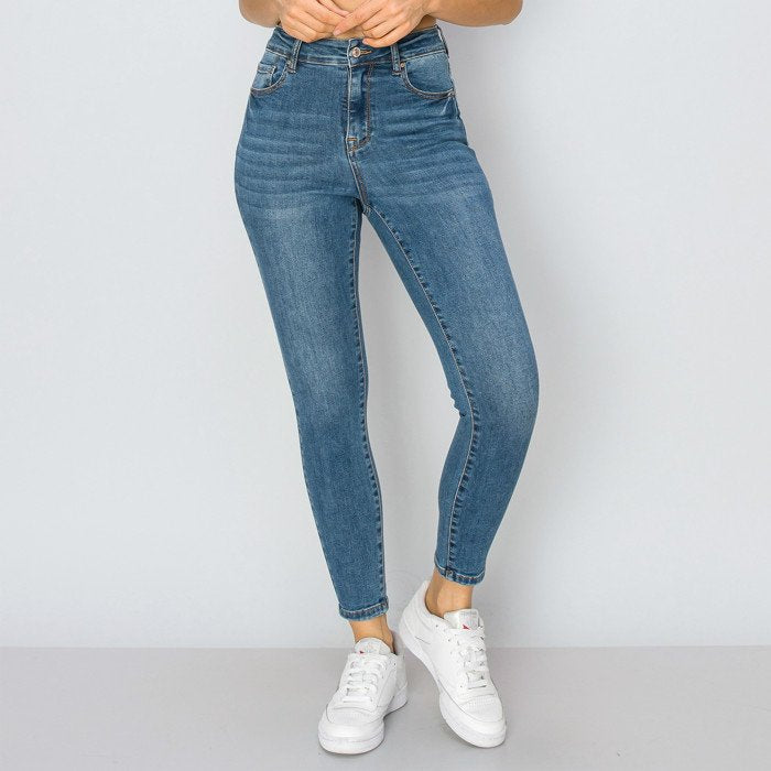 High-Rise Skinny Jeans