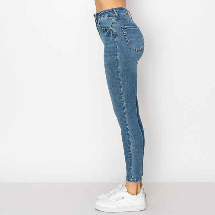 High-Rise Skinny Jeans