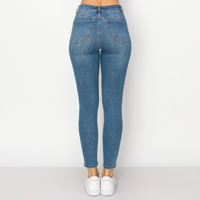 High-Rise Skinny Jeans
