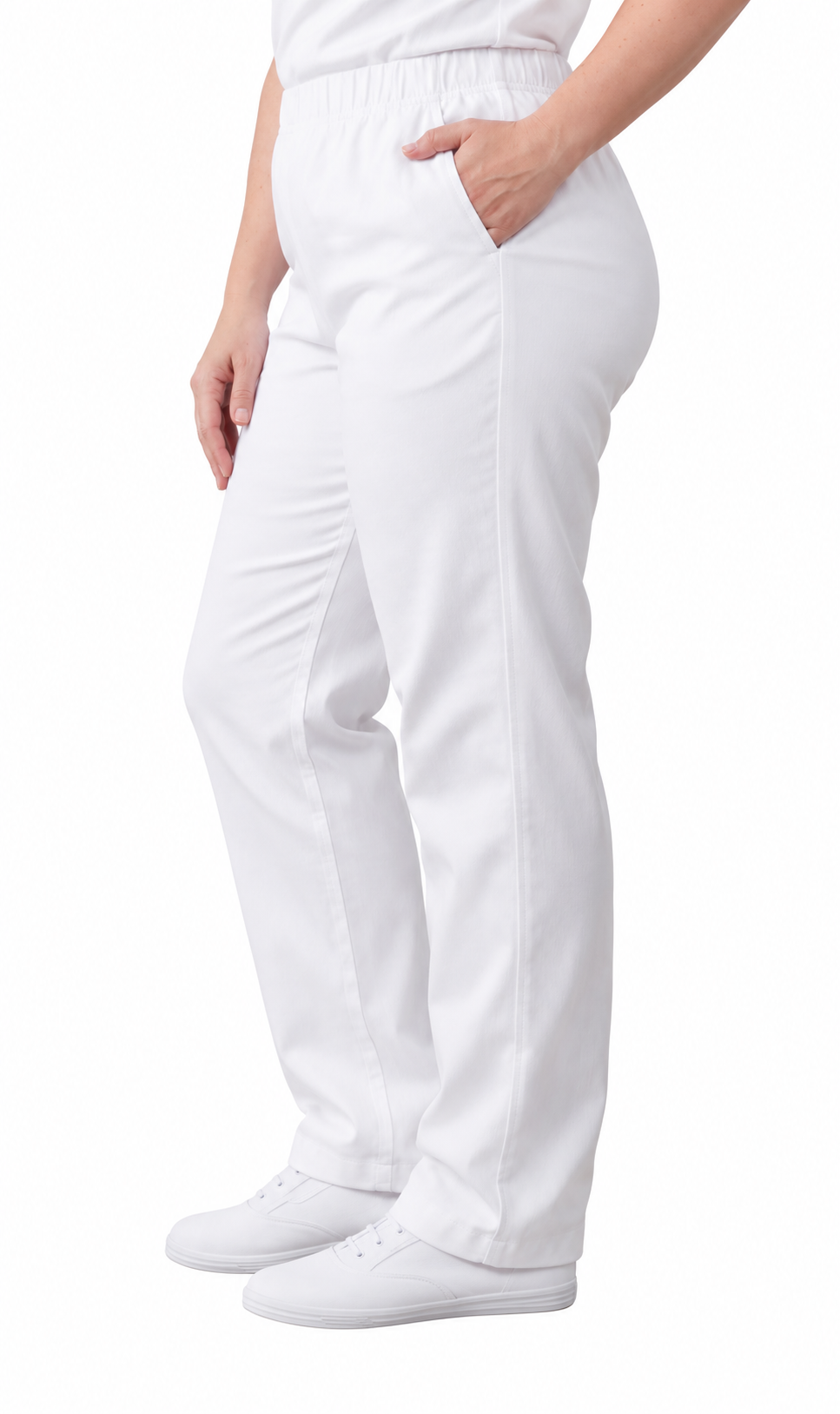 Lightweight Pull-On Denim Jeans