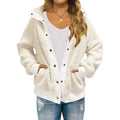 Women's Sherpa Fleece Snap-Front Jacket